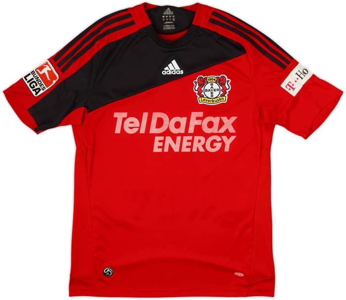 2009-10 Bayer Leverkusen Signed Home Shirt Barnetta #7 - 5/10 - (M)