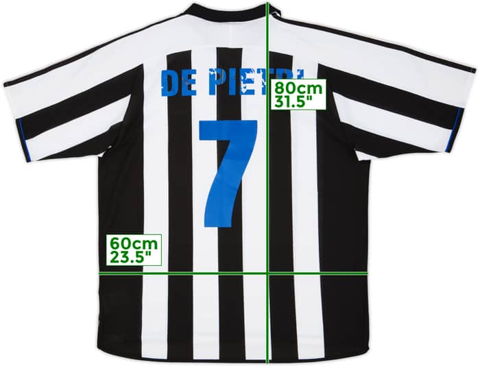 2004-05 Newcastle Home Shirt De Pietri #7 - 5/10 - (XL)