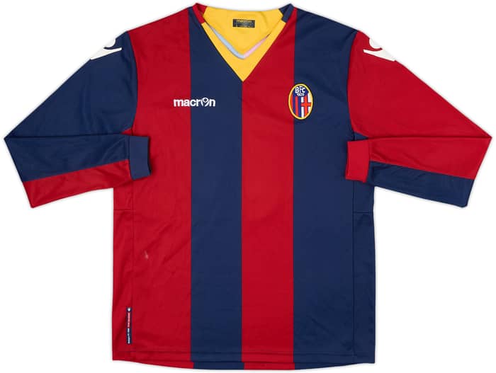 2011-12 Bologna Youth Match Issue Home L/S Shirt #11