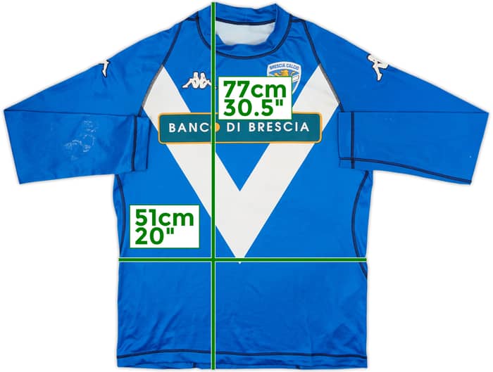 2003-04 Brescia Home L/S Shirt #16 - 5/10 - (XL)