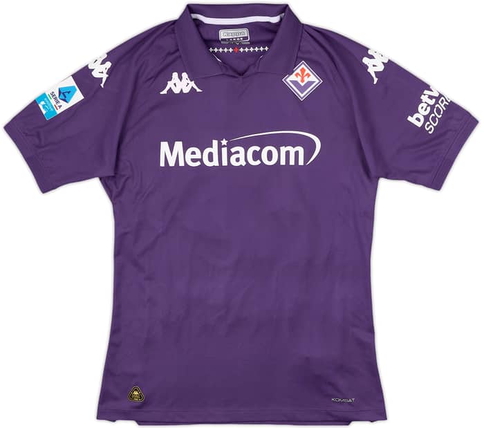 2024-25 Fiorentina Signed Match Issue Home Shirt Ndour #27