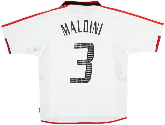 2003-04 AC Milan Away Shirt Maldini #3 - 4/10 - (M)
