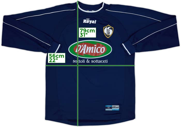 2004-05 Cavese Royal Home L/S Shirt #2 - 5/10 - (XL)
