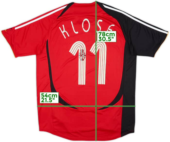 2005-07 Germany Away Shirt Klose #11 - 4/10 - (M)