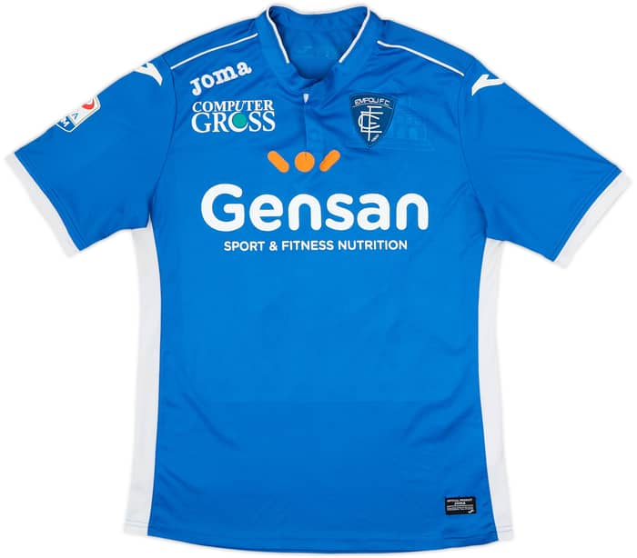 2016-17 Empoli Match Issue Home Shirt El Haddouri #10