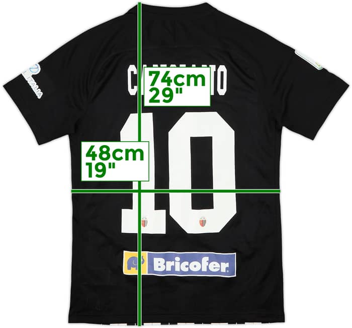 Camiseta de local versión jugador del Ascoli 2020-21 Cangiano #10