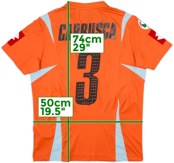 Camiseta de visitante del Treviso 2006-07 de jugador Carrusca #3