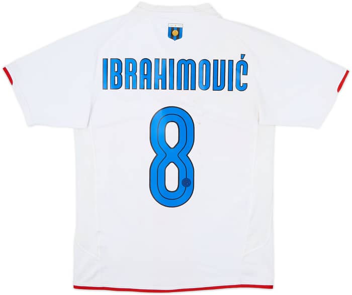 2007-08 Inter Milan Centenary Away Shirt Ibrahimovic #8 - 6/10 - (S)