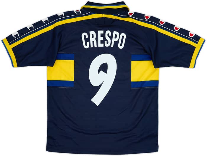 1999-00 Parma Away Shirt Crespo #9 - 8/10 - (M)