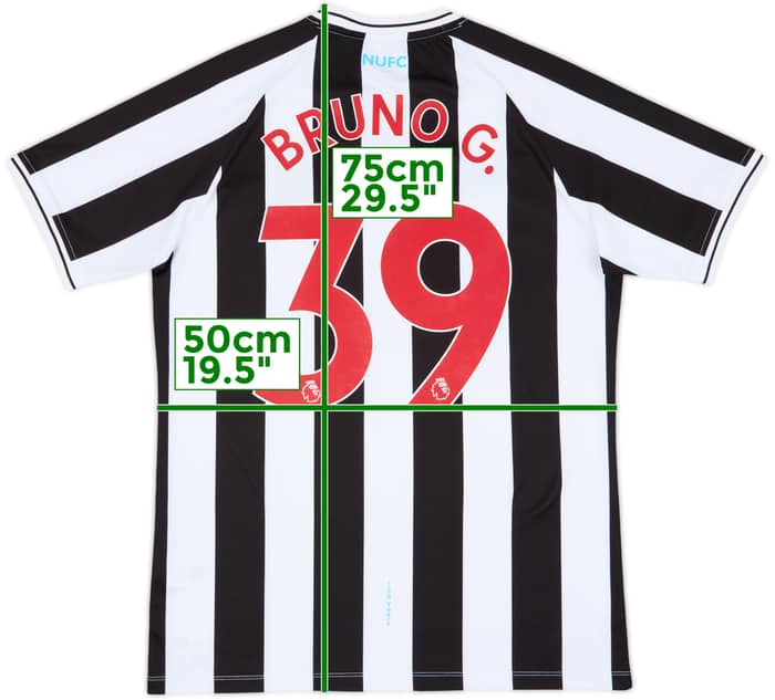 Camiseta de local del Newcastle 2022-23 Bruno G.#39 - 8/10 - (L)