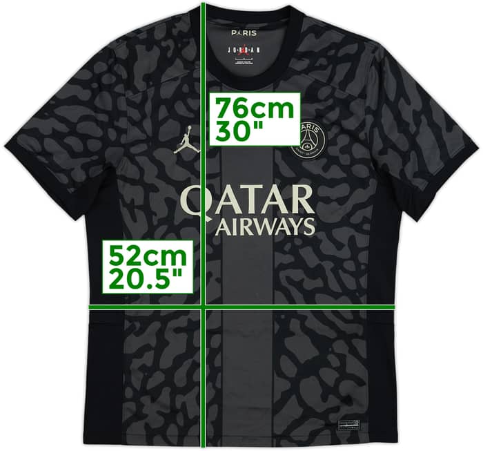 2023-24 Paris Saint-Germain Third Shirt - 6/10 - (M)