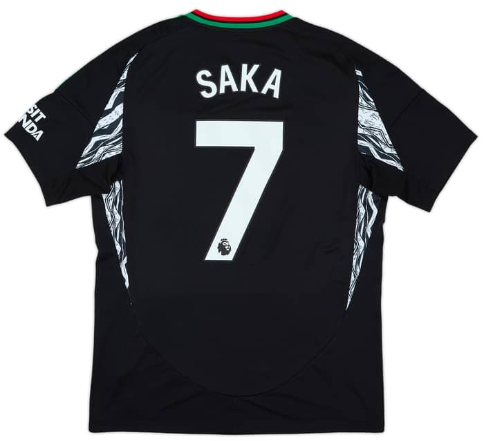 2024-25 Arsenal Away Shirt Saka #7 - 10/10 - (L)