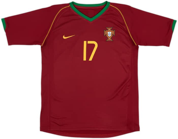 2006-08 Portugal Home Shirt C.Ronaldo #17 - 8/10 - (S)