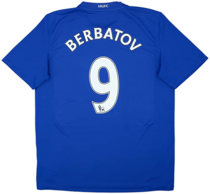 2008-09 Manchester United Third Shirt Berbatov #9 - 6/10 - (L)