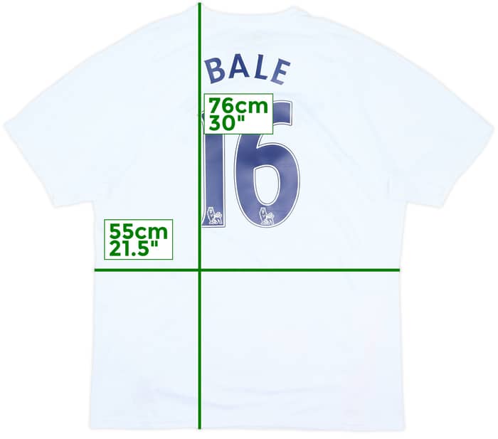 2007-08 Tottenham Home Shirt Bale #16 - 6/10 - (L)