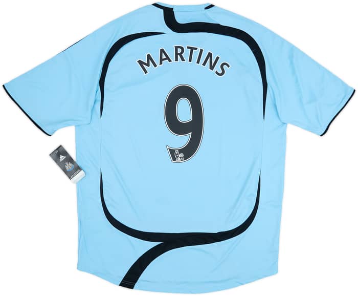 2007-08 Newcastle Away Shirt Martins #9 (XL)