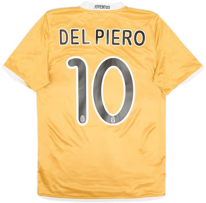 2008-09 Juventus Away Shirt Del Piero #10 - 7/10 - (S)