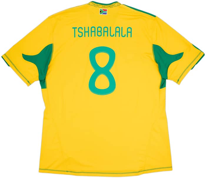2009-11 South Africa Home Shirt Tshabalala #8 - 7/10 - (3XL)