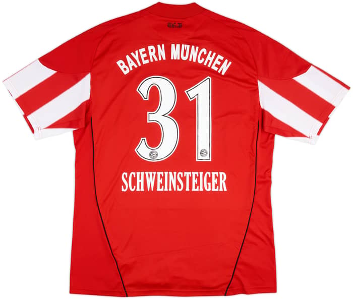 2010-11 Bayern Munich Home Shirt Schweinsteiger #31 - 8/10 - (XL)