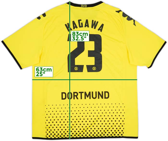 2011-12 Borussia Dortmund Home Shirt Kagawa #23 - 8/10 - (3XL)
