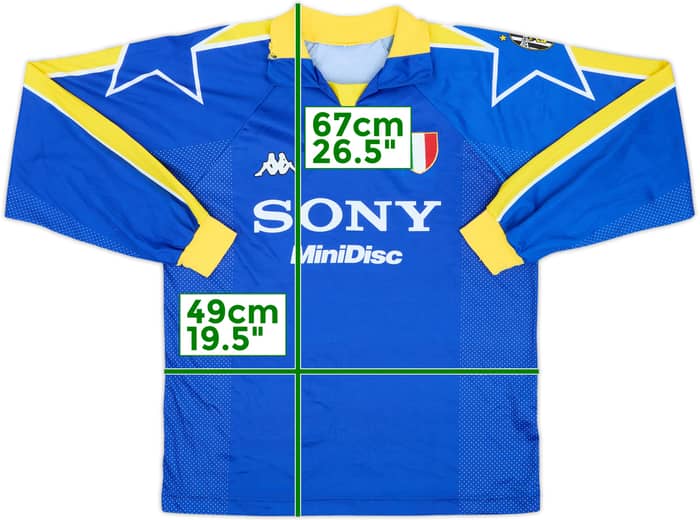 1997-98 Juventus Basic Third L/S Shirt - 5/10 - (XL.Boys)