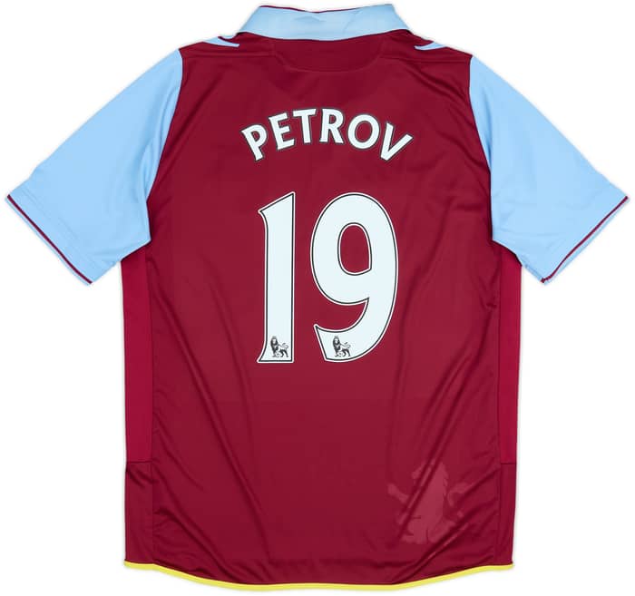 2012-13 Aston Villa Home Shirt Petrov #19 - 7/10 - (L)