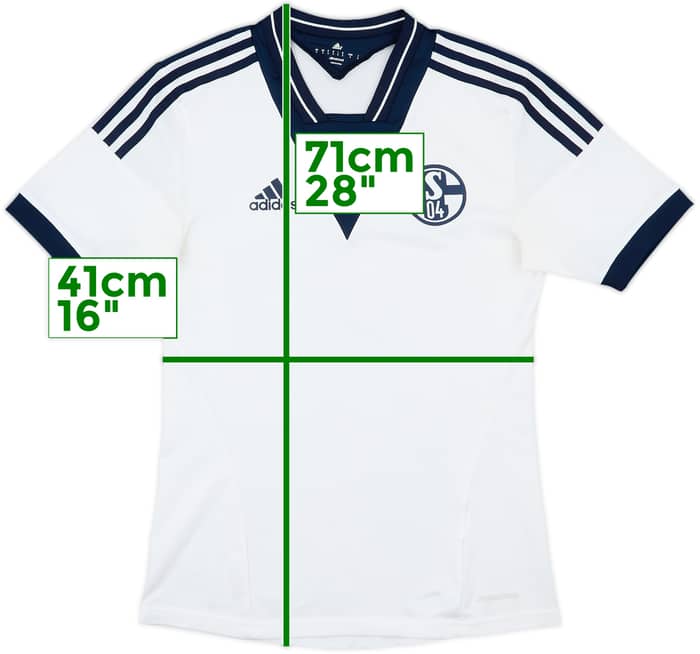 2013-15 Schalke Away Shirt - 7/10 - (Women's S)