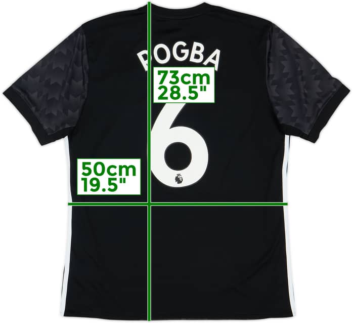 2017-18 Manchester United Away Shirt Pogba #6 - 10/10 - (L)
