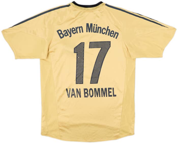 2004-05 Bayern Munich Away Shirt Van Bommel #17 - 6/10 - (S)