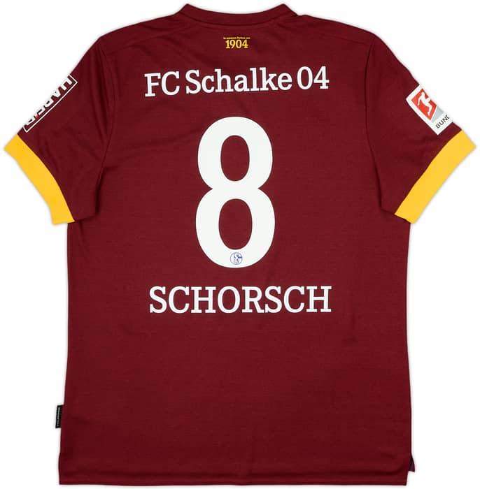 2021-22 Schalke Third Shirt Schorsch #8 - 10/10 - (XL)