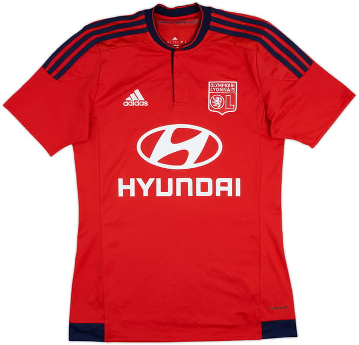2015-16 Lyon Away Shirt Lacazette #10 - 9/10 - (S)