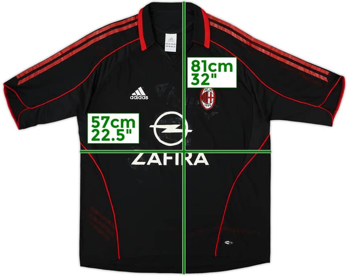 2005-06 AC Milan Third Shirt - 5/10 - (L)