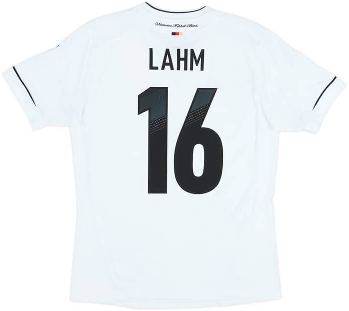 2012-13 Germany Home Shirt Lahm #16 - 6/10 - (XL.Boys)
