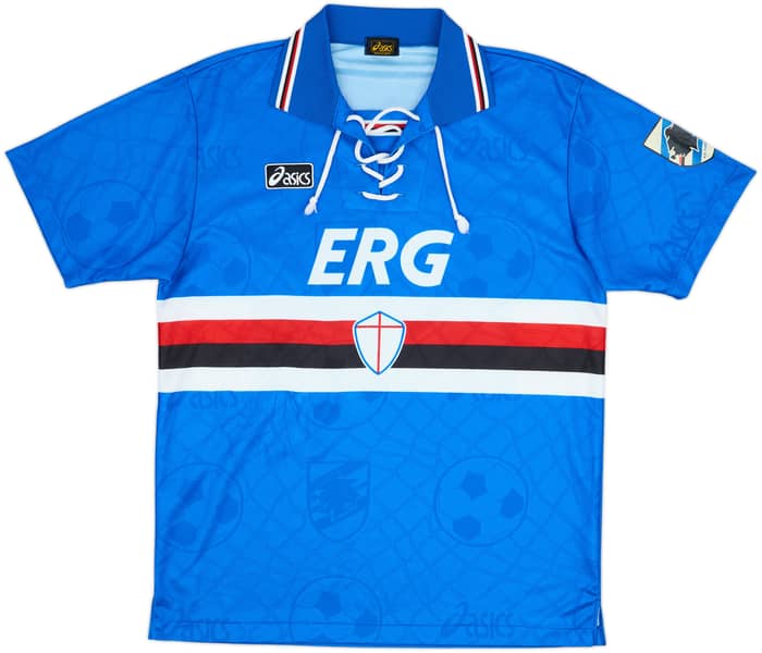 1994-95 Sampdoria Match Issue Home Shirt #6