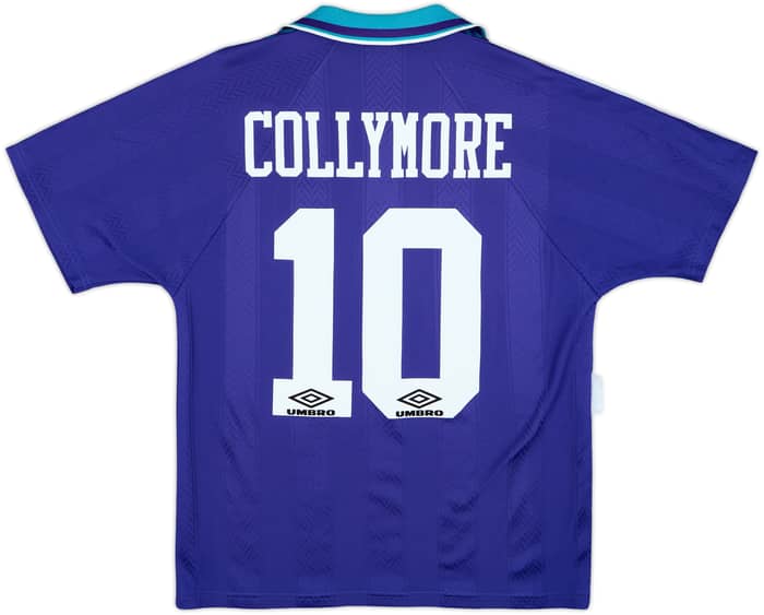 Camiseta de visitante del Nottingham Forest 1993-95 Collymore #10 - 8/10 - (M)