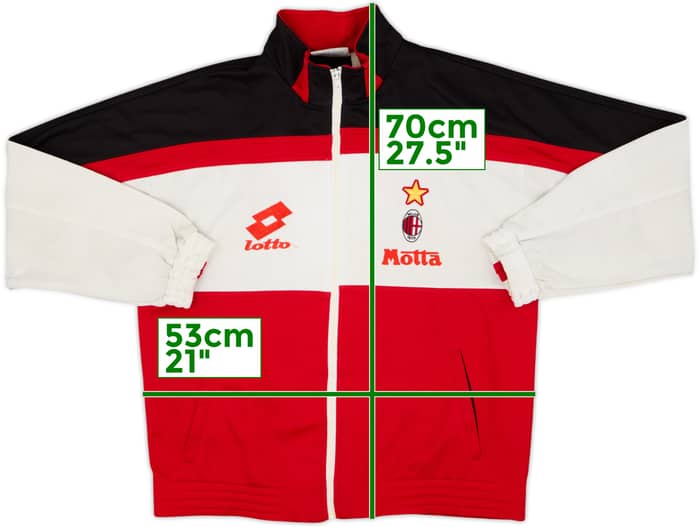 1993-94 AC Milan Lotto Chaqueta de chándal - 6/10 - (L)