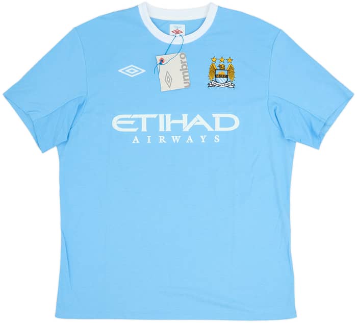 2009-10 Manchester City Home Shirt Tevez #32 (L)