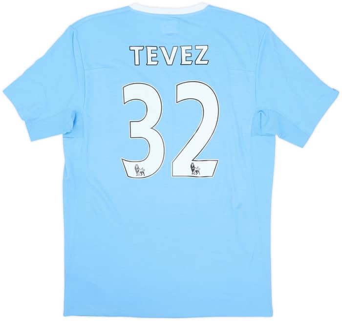 2009-10 Manchester City Home Shirt Tevez #32 (M)