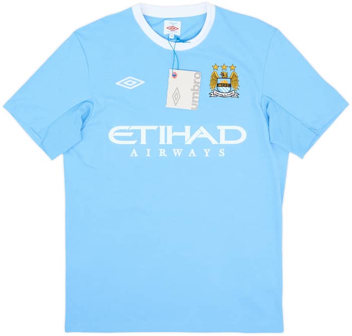 2009-10 Manchester City Home Shirt Tevez #32 (M)