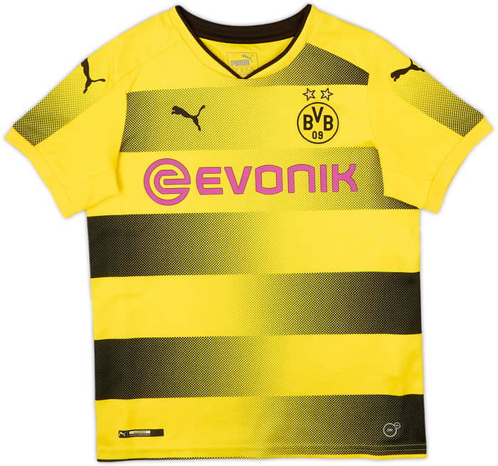 Camiseta de local del Borussia Dortmund 2017-18 - 5/10 - (Niños M)