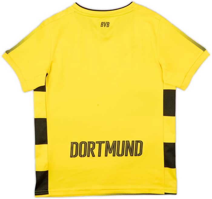 Camiseta de local del Borussia Dortmund 2017-18 - 5/10 - (Niños M)