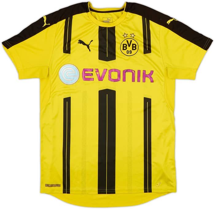 2016-17 Borussia Dortmund Home Shirt - 4/10 - (M)