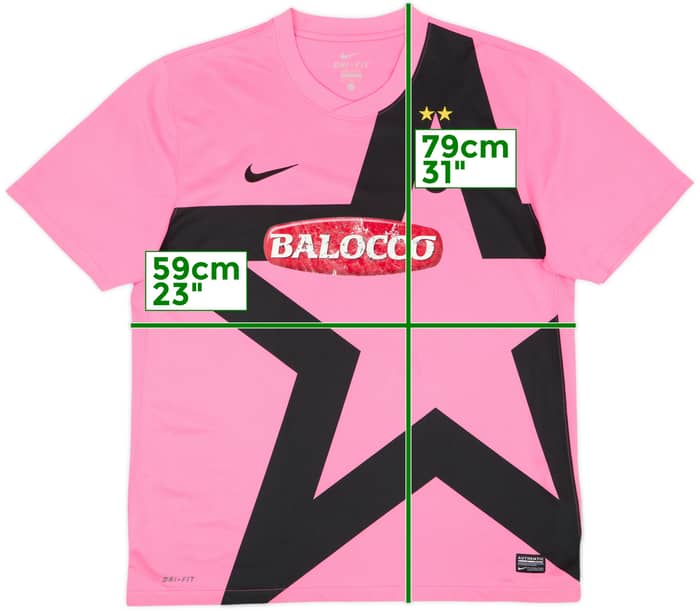 2011-13 Juventus Away Shirt - 5/10 - (XL)