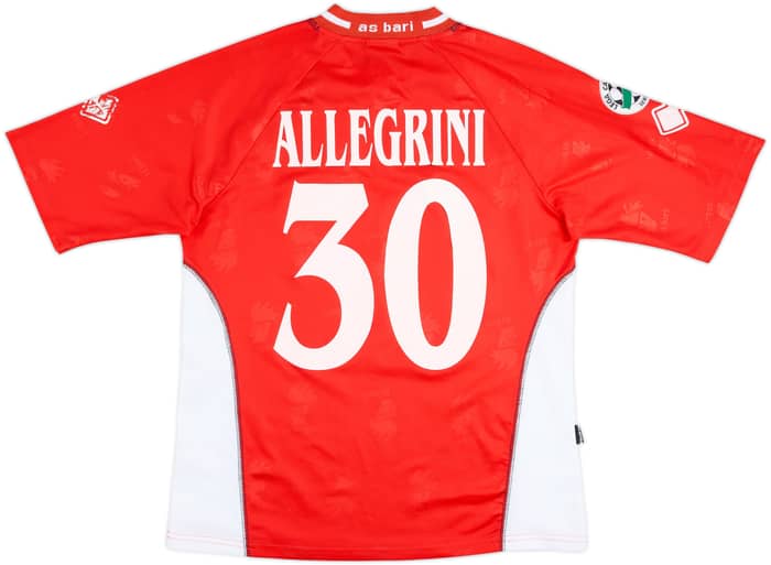 2006-07 Bari Match issue Home Shirt Allegrini #30