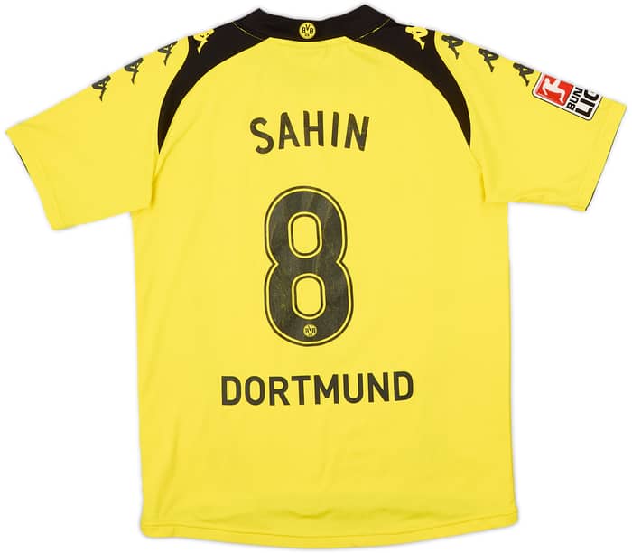 Camiseta de local del Borussia Dortmund 2009-10 Sahin #8 - 6/10 - (Niños L)