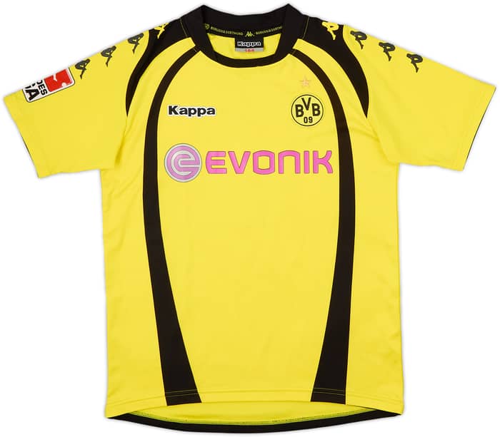 Camiseta de local del Borussia Dortmund 2009-10 Sahin #8 - 6/10 - (Niños L)