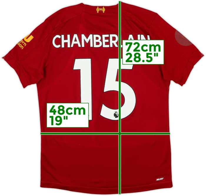 2019-20 Liverpool Home Shirt Chamberlain #15 - 4/10 - (M)