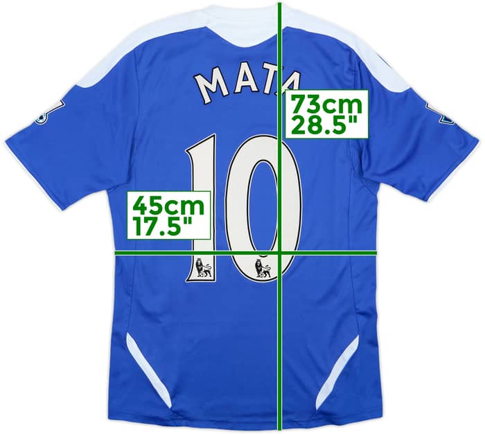 2011-12 Chelsea Home Shirt Mata #10 - 8/10 - (S)