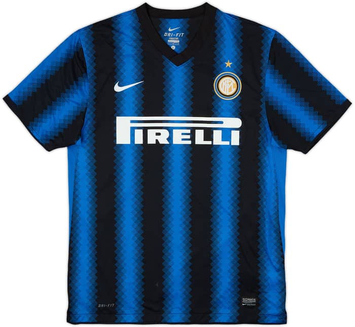 2010-11 Inter Milan Camiseta Local Eto'o #9 - 8/10 - (L)