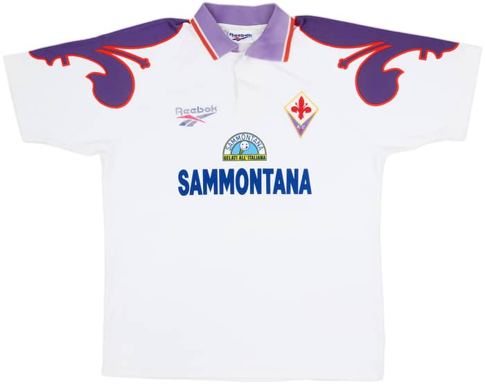 1995-96 Fiorentina Match Issue Away Shirt #4